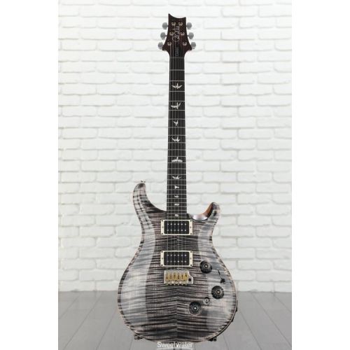  PRS Custom 24 Piezo Electric Guitar with Pattern Thin Neck - Charcoal