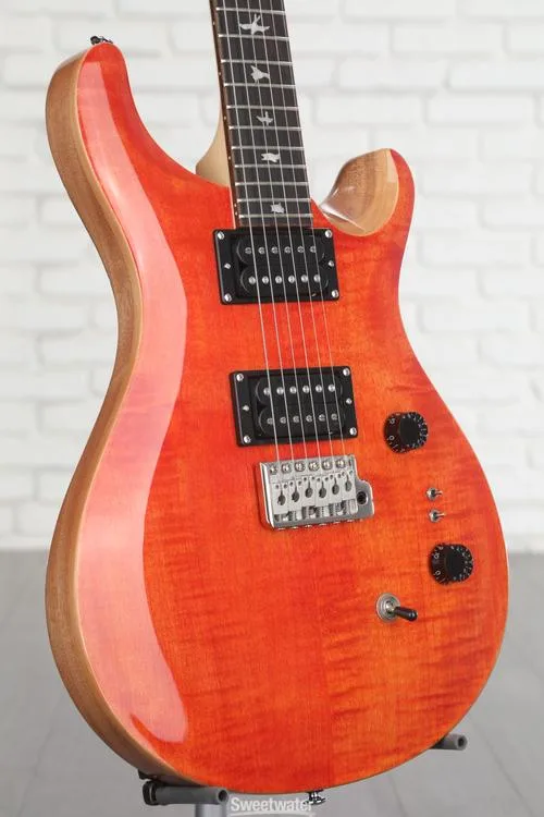  PRS SE Custom 24-08 Electric Guitar - Blood Orange