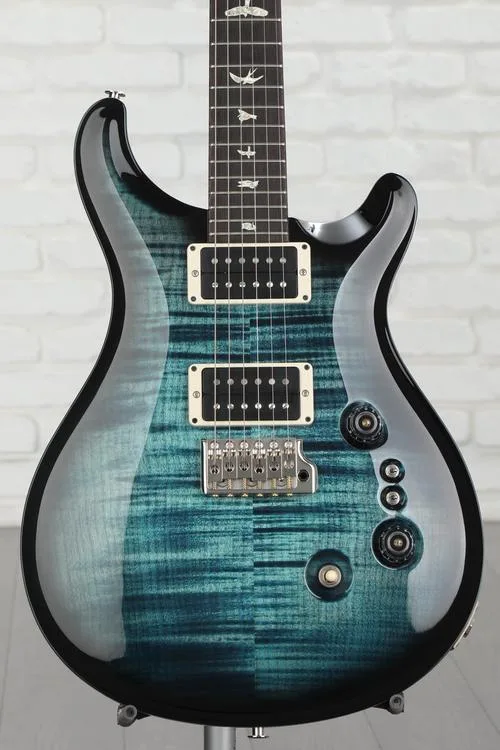 PRS Custom 24-08 Electric Guitar - Cobalt Smokeburst Demo