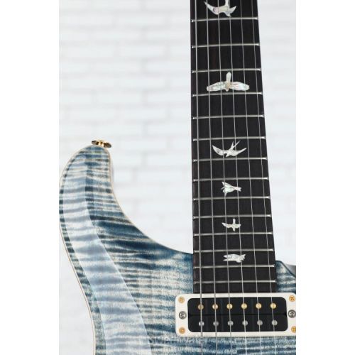  PRS Studio Electric Guitar - Faded Whale Blue 10-Top