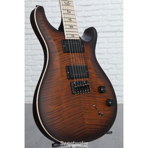 PRS DW CE 24 Hardtail Limited Edition - Burnt Amber Smokeburst