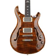 PRS McCarty 594 Hollowbody II Electric Guitar - Yellow Tiger 10-Top