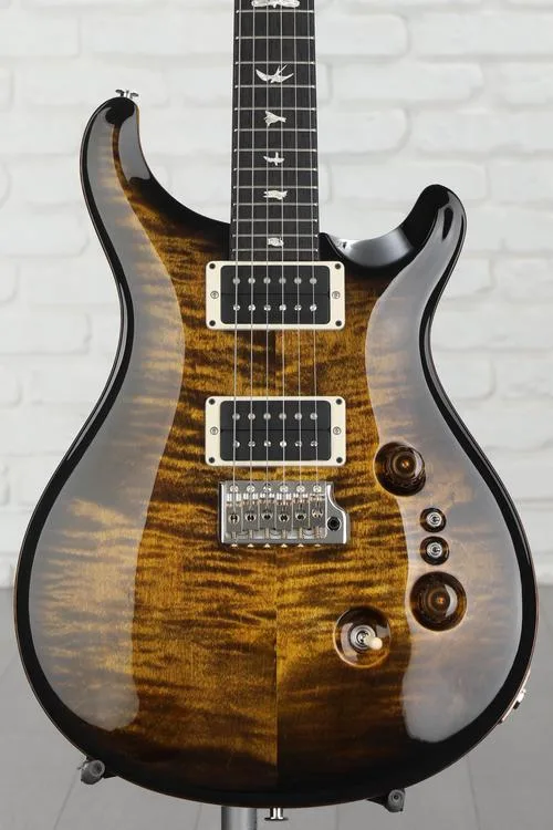 PRS Custom 24-08 Electric Guitar - Yellow Tiger Smoke Burst