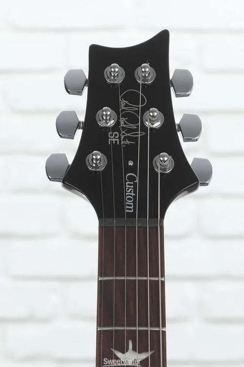  PRS SE Custom 24 Left-handed Electric Guitar - Black Gold Sunburst