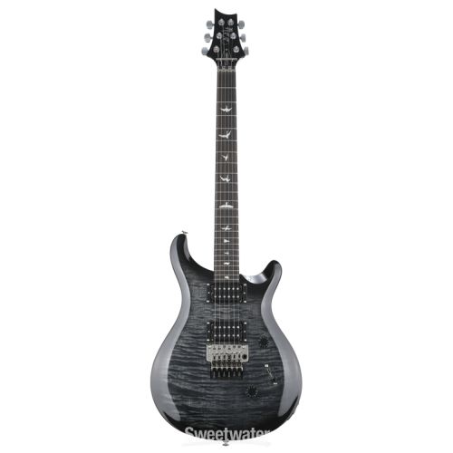  PRS SE Custom 24 Floyd Electric Guitar - Charcoal Burst