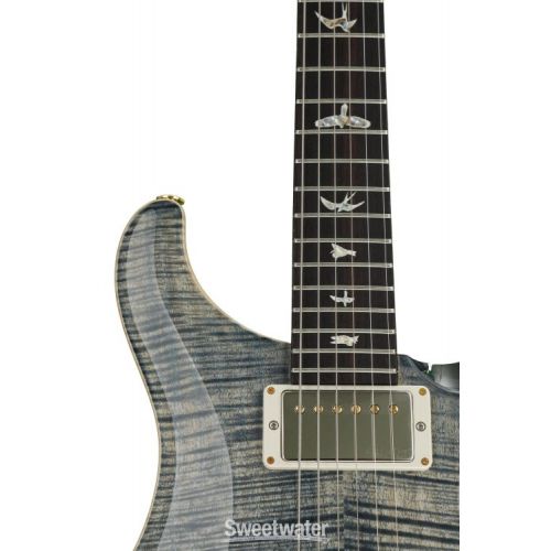  PRS Hollowbody II Piezo Electric Guitar - Faded Whale Blue 10-Top