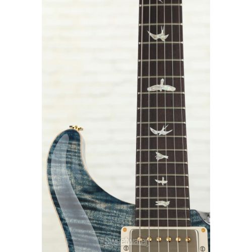  PRS Hollowbody II Piezo Electric Guitar - Faded Whale Blue 10-Top