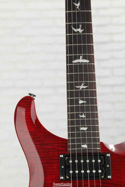  PRS SE Custom 24 Electric Guitar - Ruby Demo