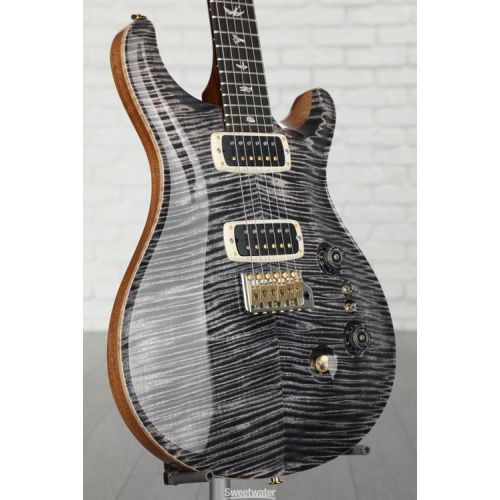  PRS Custom 24-08 10-Top Electric Guitar - Charcoal/Natural