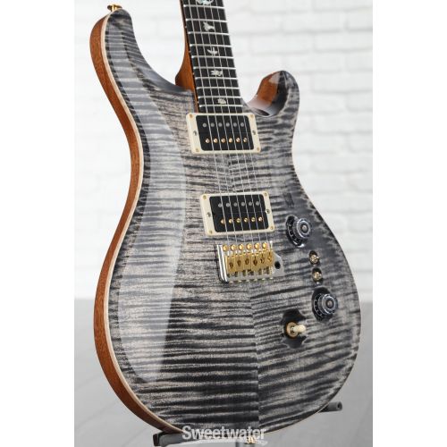  PRS Custom 24-08 Electric Guitar - Charcoal 10-Top