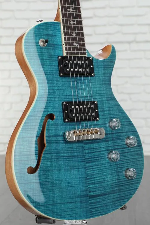  PRS SE Zach Myers 594 Semi-hollow Electric Guitar - Myers Blue Demo