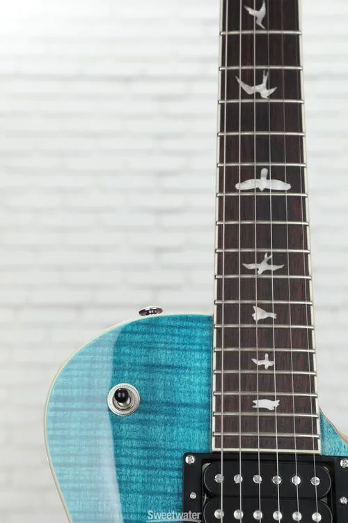  PRS SE Zach Myers 594 Semi-hollow Electric Guitar - Myers Blue Demo