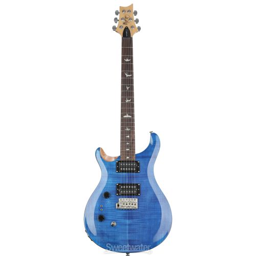  PRS SE Custom 24-08 Left-handed Electric Guitar - Faded Blue