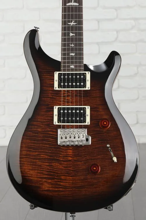 PRS SE Custom 24 Electric Guitar - Black Gold Sunburst