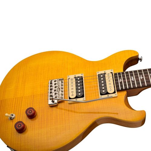  PRS SE Santana Electric Guitar with Accessories, Santana Yellow