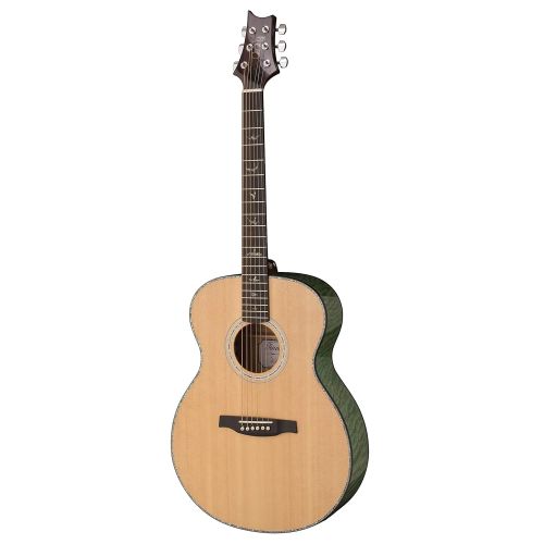  PRS Paul Reed Smith SE T55E Tonare Acoustic Electric Guitar with Case, Natural with Abaco Green