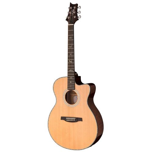  PRS Paul Reed Smith SE T55E Tonare Acoustic Electric Guitar with Case, Natural with Abaco Green