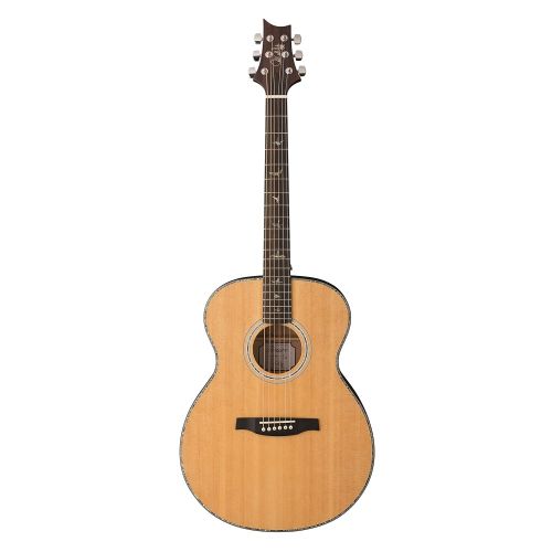  PRS Paul Reed Smith SE T55E Tonare Acoustic Electric Guitar with Case, Natural with Abaco Green