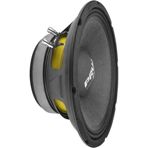  PRV AUDIO 10MR650A 10 Inch Midrange Speaker, 8 Ohm, 650 Watts, 97.5 db, 2.5 in Voice Coil Alto Series PRO Audio Mid Range Loudspeaker (Single)