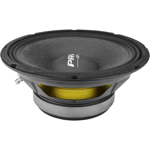  PRV AUDIO 10MR650A 10 Inch Midrange Speaker, 8 Ohm, 650 Watts, 97.5 db, 2.5 in Voice Coil Alto Series PRO Audio Mid Range Loudspeaker (Single)