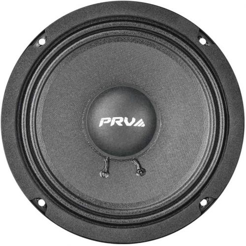  PRV AUDIO 6MB100-4 Pair of 6.5 Inch Midbass Speaker for Pro Car Audio, 4 Ohm, 50 Watts RMS Power, 200 Watts Max Power Mid Bass Factory Replacement Loudspeaker (Pair)