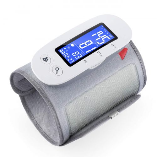  PRYMAX Bluetooth Blood Pressure Monitor, Digital Automatic Blood Pressure Cuff Wrist, FDA Approved Large Screen 2*500 Memory Blood Pressure Machine, Upper Arm BP Monitor Cuff with APP for