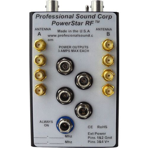  PSC PowerStar RF Power and Diversity Antenna Distribution System (Single-Band, 470 to 700 MHz)