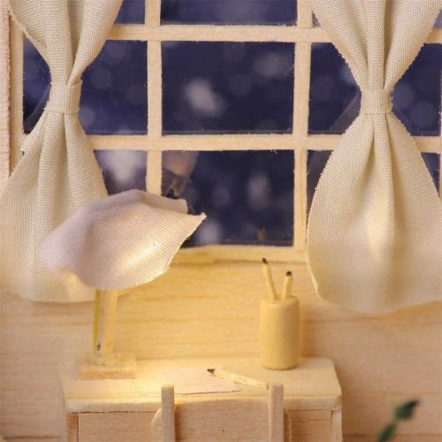  PSFS Mini DIY Doll House Japanese Plain Room DIY Miniature Dollhouse Kit Time Apartment DIY Dollhouse Kit, Factory Outlet