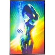 Brand: PSYWORK Psywork Black Light Fabric Neon Prismatic 0,45x0,7m