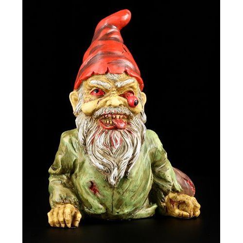  PTC 7 Inch Resin Scary Crawling Zombie Garden Gnome Decor Figurine