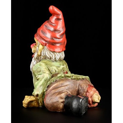  PTC 7 Inch Resin Scary Crawling Zombie Garden Gnome Decor Figurine