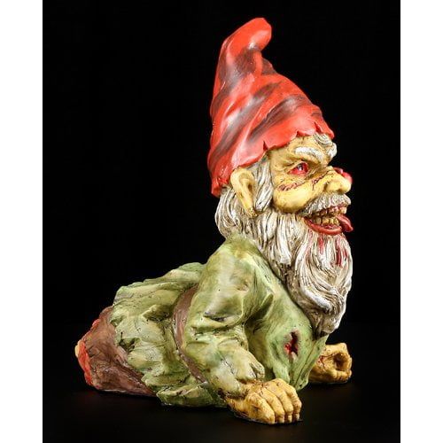  PTC 7 Inch Resin Scary Crawling Zombie Garden Gnome Decor Figurine