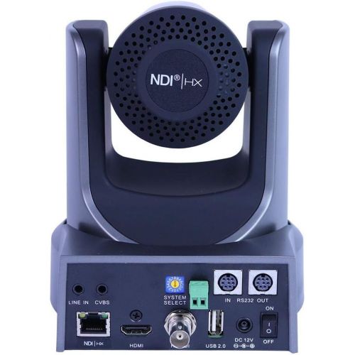  PTZOptics 30X-NDI Broadcast and Conference Camera (Gray) (PT30X-NDI-GY)
