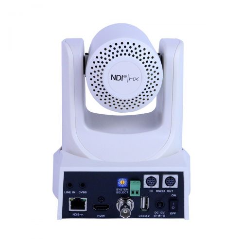  PTZOptics 30X-NDI Network Broadcast Camera - White