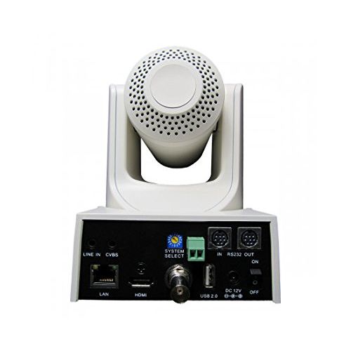  PTZOptics 30X-SDI Gen 2 Live Streaming Broadcast Camera (White) 30X-SDI-WH-G2