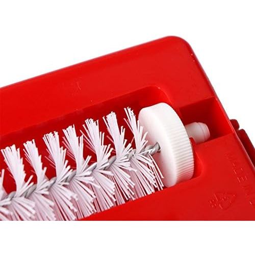  [아마존베스트]PUAK523 Carpet Cleaning Brush Multifunctional Handheld Double Roller for Sofa, Carpets, Crumb Dust Hair Cleaning Brush