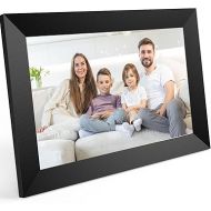 Digital Picture Frame,10.1 Inch WiFi Cloud Photo Frame, 1280 * 800 IPS HD Touch Screen, Auto-Rotate, Wall-mountable, 32GB Storage, Share photos and videos remotely Anytime via Uhale app