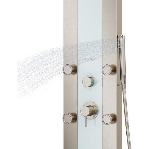  Pulse 1039W-BN Tropicana Shower Spa, Brushed Nickel