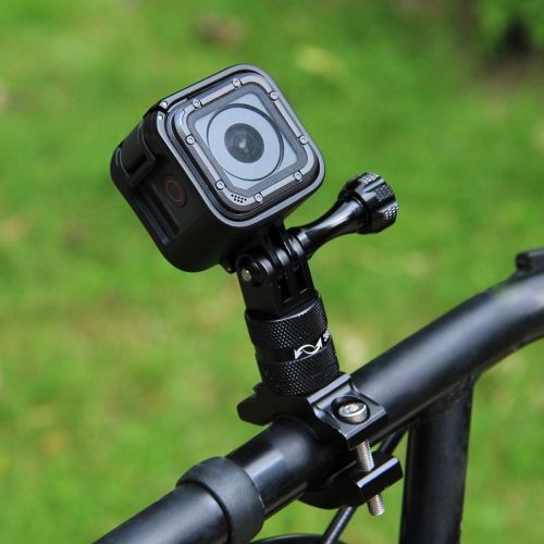  PULUZ Puluz Fahrrad Lenker-Halterung, 360Grad, aus Aluminium mit Schraube fuer GoPro Hero5Session/5/4,Session/4/3+/3/2/1, Xiaoyi Sport-Kamera