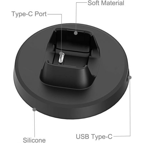  PULUZ USB-C/Type-C Charge Dock Station Desktop Charging Base Bracket for DJI Osmo Pocket