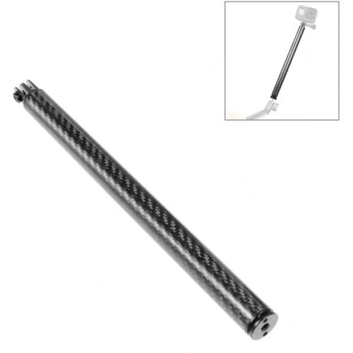  PULUZ 275mm Carbon Fiber Rod, Aluminum Alloy Carbon Fiber Floating Buoyancy Selfie-Stick Extension Arm Rods for GoPro HERO9 Black / HERO8 Black / HERO7 /6 /5, DJI Osmo Action and O