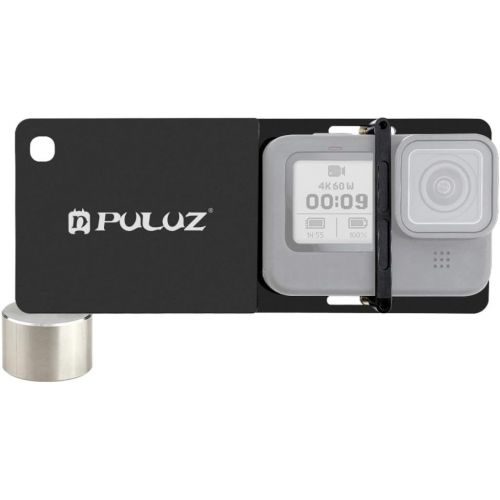  PULUZ Action Camera Handheld stabilizer Mobile Gimbal Switch Mount Plate for GoPro Hero 9 Black Gimbal stabilizer