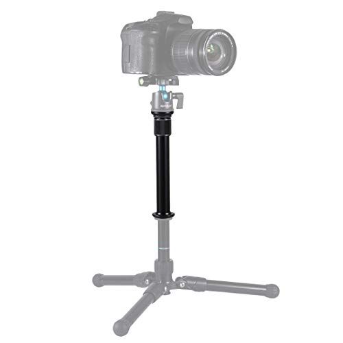  PULUZ Metal Handheld Adjustable 3/8 Size Tripod Mount Monopod Extension Rod for DSLR & SLR Cameras