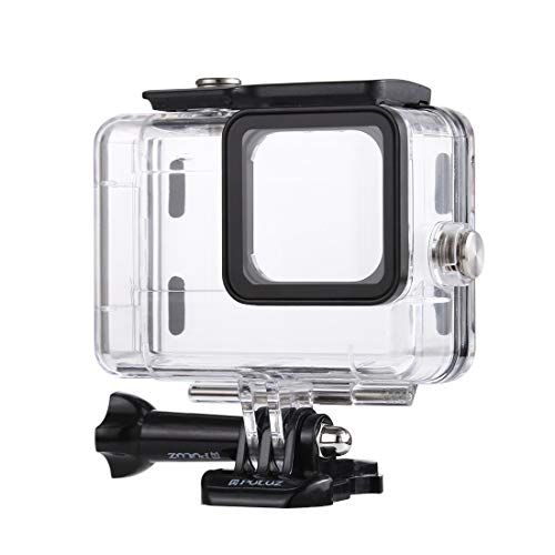  PULUZ 45m Underwater Diving Case Cover for GoPro HERO9 Black Waterproof Housing Protective Case with Buckle Basic Mount Screw for GoPro HERO9 Black Accessory