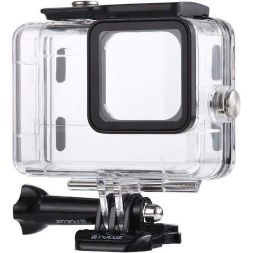  PULUZ 45m Underwater Diving Case Cover for GoPro HERO9 Black Waterproof Housing Protective Case with Buckle Basic Mount Screw for GoPro HERO9 Black Accessory