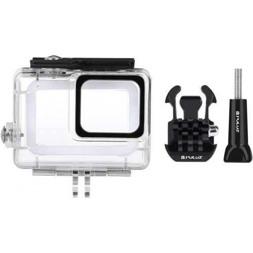  PULUZ 40M 130ft Underwater Waterproof Housing for GoPro HERO7 Silver / HERO7 White Diving Protective Case with Buckle Basic Mount & Screw