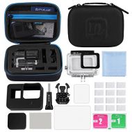 PULUZ 12 in 1 Surfing Accessories Combo Kit with Small EVA Case for GoPro HERO5