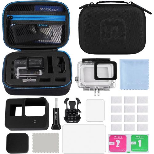  PULUZ 12 in 1 Surfing Accessories Combo Kit with Small EVA Case for GoPro HERO5