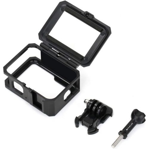  PULUZ Frame Mount Housing Case for GoPro Hero 9 Black Frame Protective Cover with Cold Shoe Mount