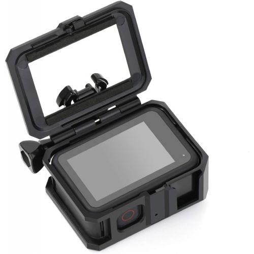  PULUZ Frame Mount Housing Case for GoPro Hero 9 Black Frame Protective Cover with Cold Shoe Mount